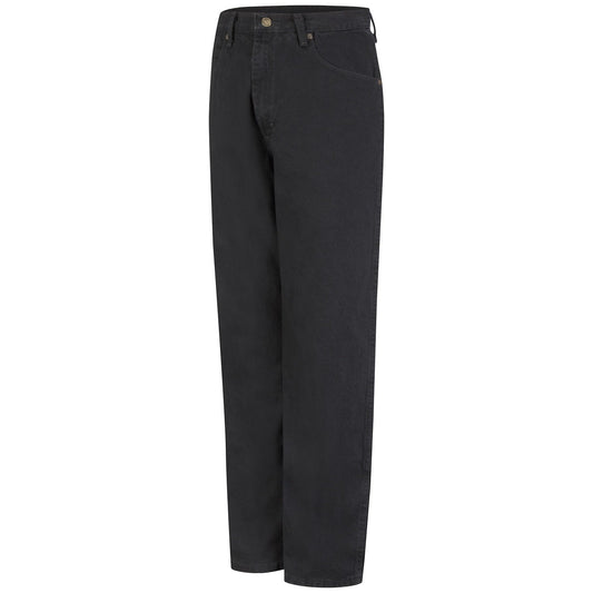 Prewashed Black Jeans - Red Kap - Relaxed Fit for Comfort