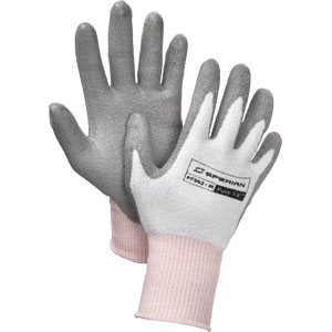 Gray/White String Knit Gloves - Sperian - Durable Protection