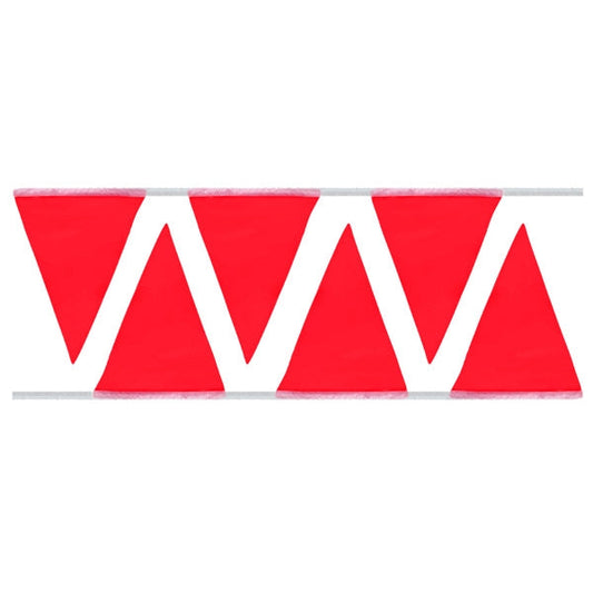 Red Pennant Flags - Presco - Durable Polyethylene
