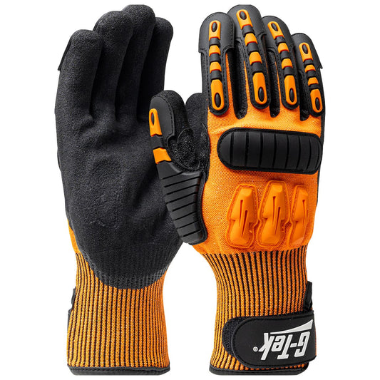 Orange Performance Gloves - PIP - Impact Protection