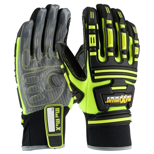 Black/Yellow Performance Gloves - PIP - Durable Comfort