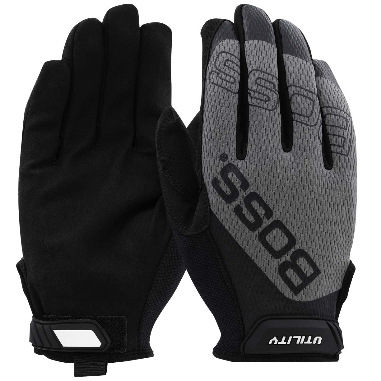 Gray Performance Gloves - PIP - Synthetic Microfiber