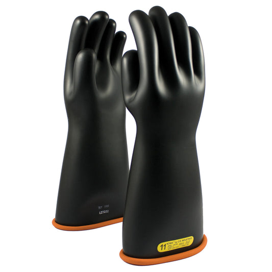 16" Rubber Gloves - PIP - Insulating Contour Cuff - Durable