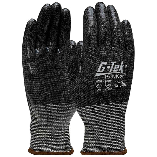 Flat Grip String Knit Gloves - PIP - Seamless Design