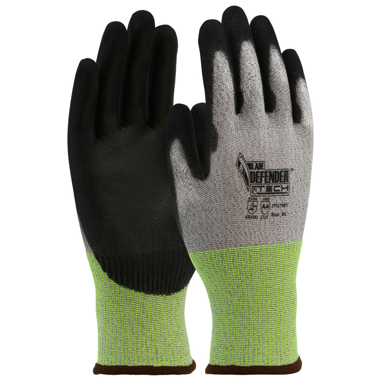 Polyurethane Coated Grip Gloves - PIP - Durable Design