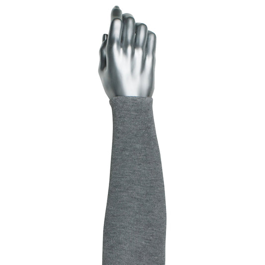 Gray Cut-Resistant Sleeves - PIP - Dyneema Blend