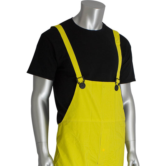 Yellow/Lime Rain Pants - PIP - Durable PVC Fabric