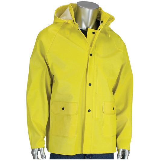 Yellow Rain Jackets - PIP - Waterproof Flex Gear
