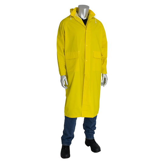 Yellow Raincoats - PIP - Durable Design for Moisture Protection