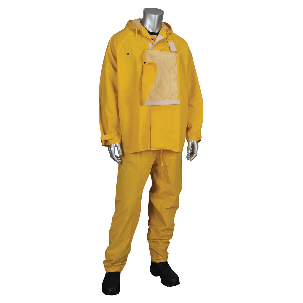 Yellow Rain Suits - PIP - Waterproof Material