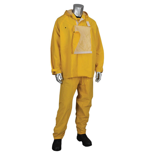 Yellow Rain Suits - PIP - Waterproof Material