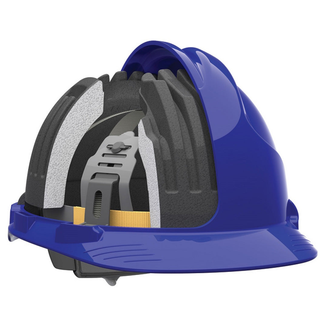 White Hard Hats - JSP - Comfortable Helmet Design