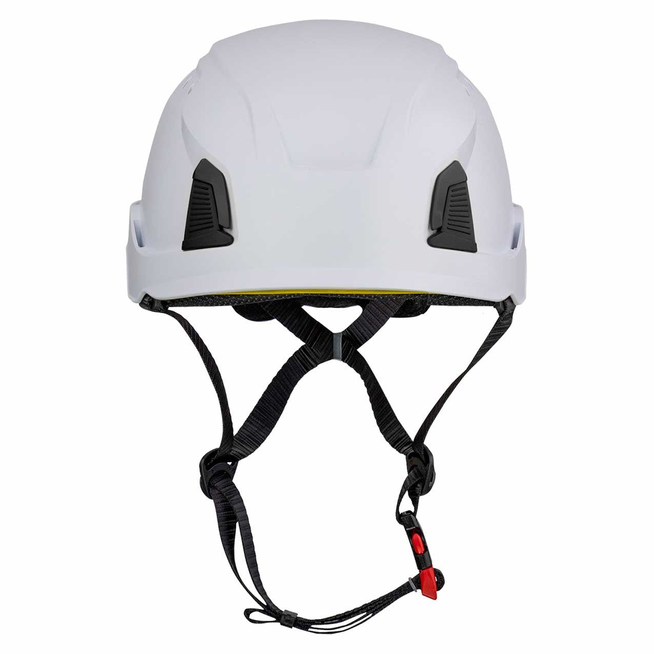 White Hard Hats | PIP - Vented Climbing Helmet - Durable Safety