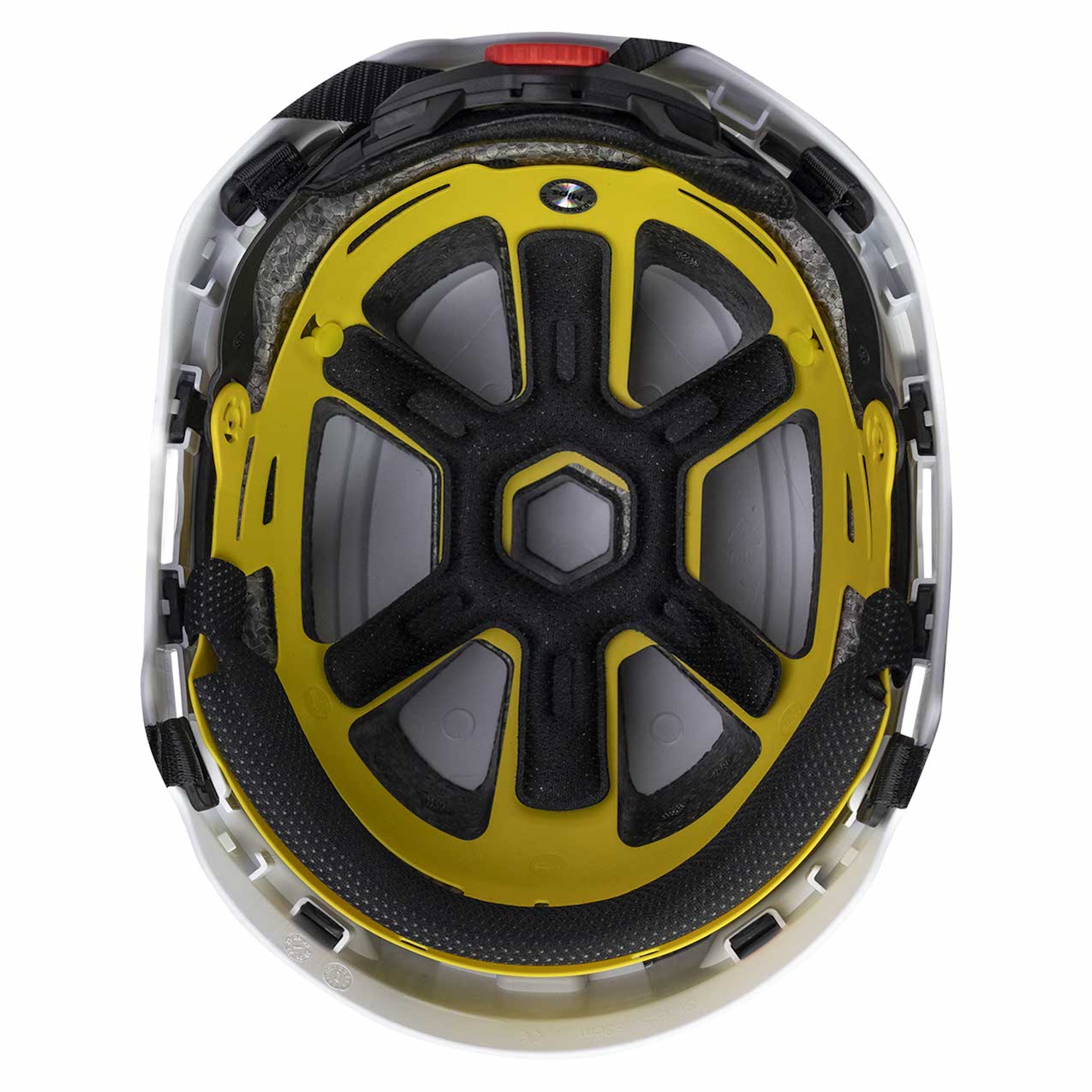 White Hard Hats | PIP - Vented Climbing Helmet - Durable Safety