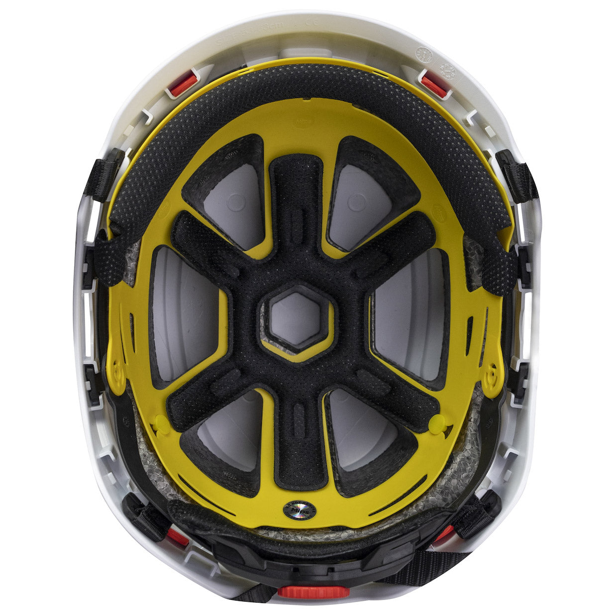 White Hard Hats | PIP - Vented Climbing Helmet - Durable Safety