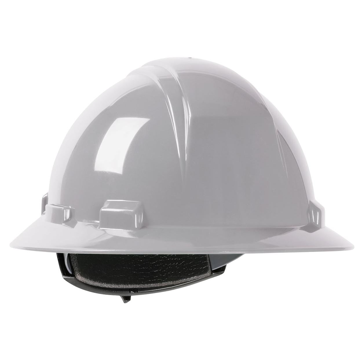 White Hard Hats - PIP - Full Brim Comfort Fit
