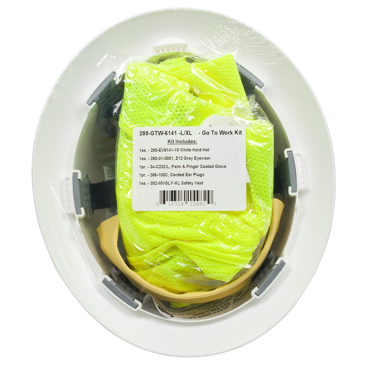 White Starter Kits | PIP | Hard Hat Safety Gear - PIP - Durable Safety