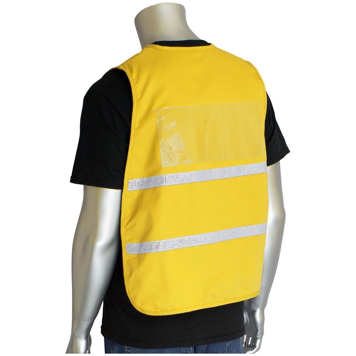 Black Safety Vests - PIP - Durable Polyester Design