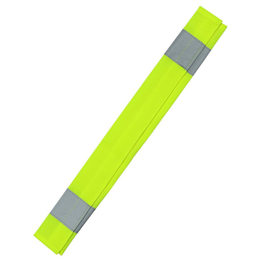 Yellow/Lime Seat Belt Covers - PIP - Reflective Material