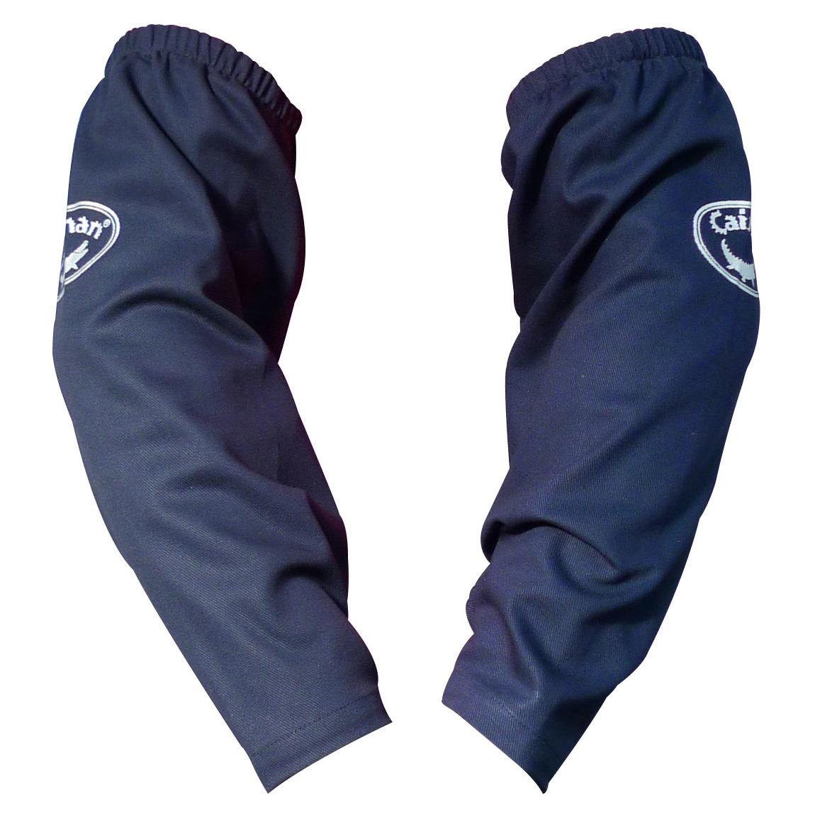 Blue Welding Sleeves - PIP - Flame Resistant Cotton