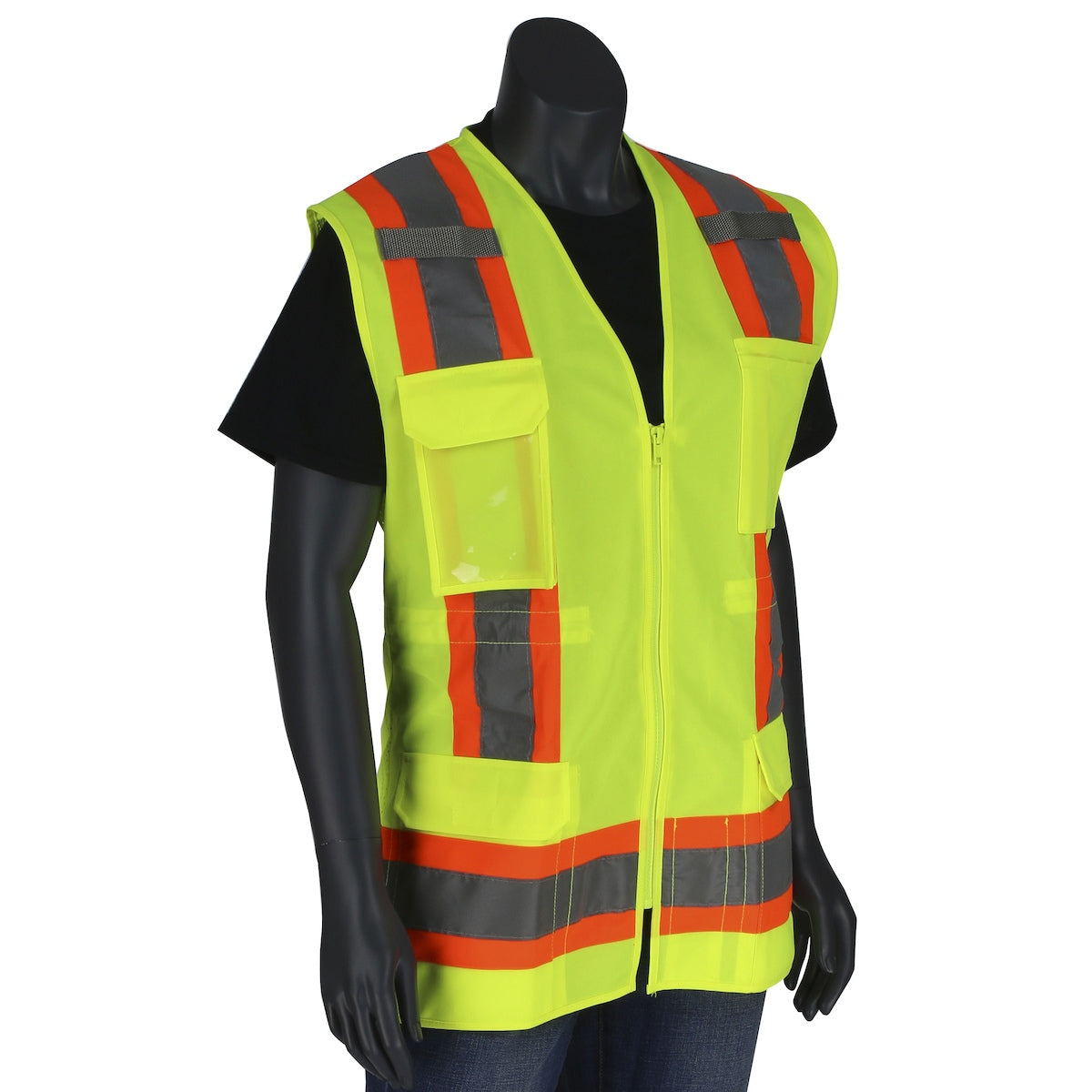 Yellow/Lime Safety Vest - PIP - Breathable Design