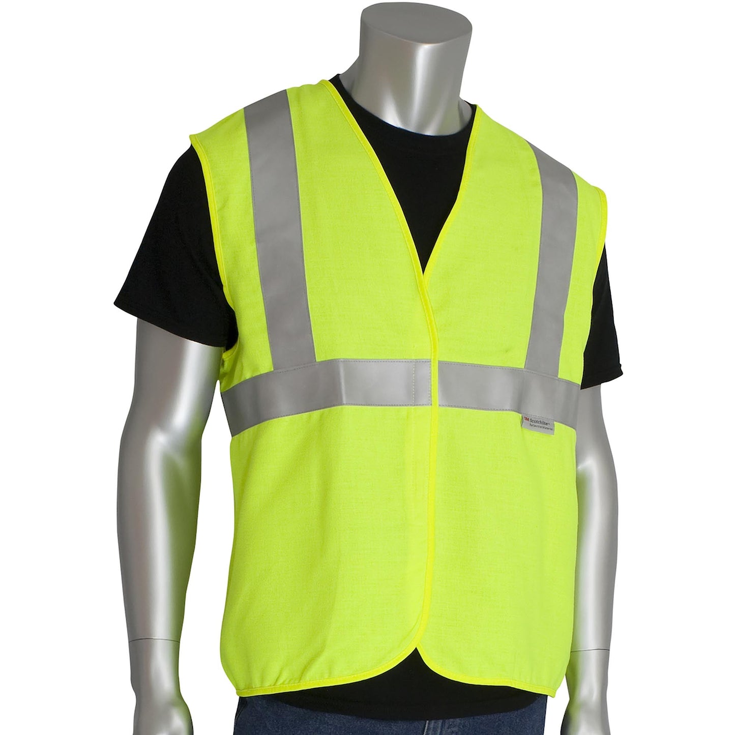 Yellow/Lime Safety Vests - PIP - Hi-Vis Durable