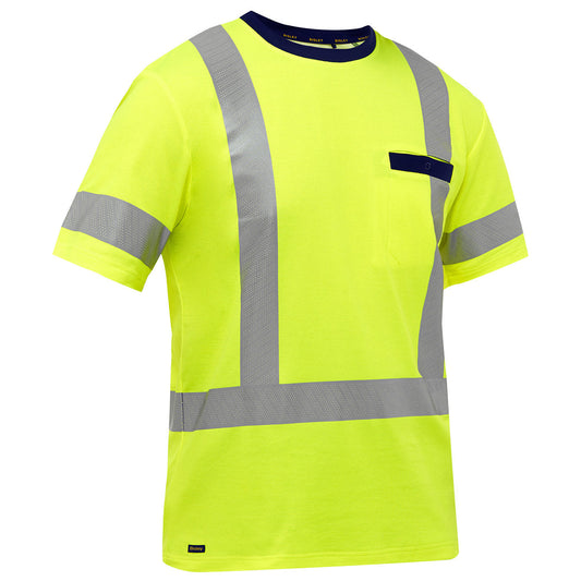 Yellow/Lime Safety Shirts - PIP - High Visibility