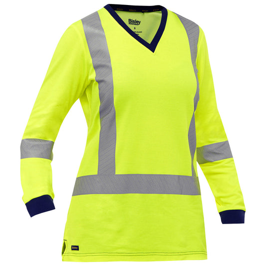 Yellow/Lime Safety Shirt - PIP - Reflective Fabric