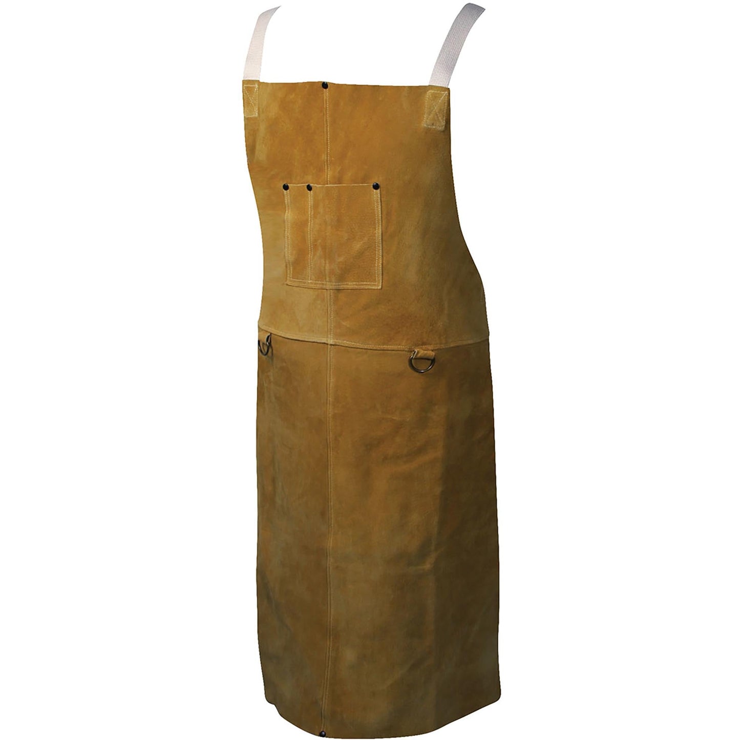 Brown Welding Aprons - PIP - Durable Boarhide Bib