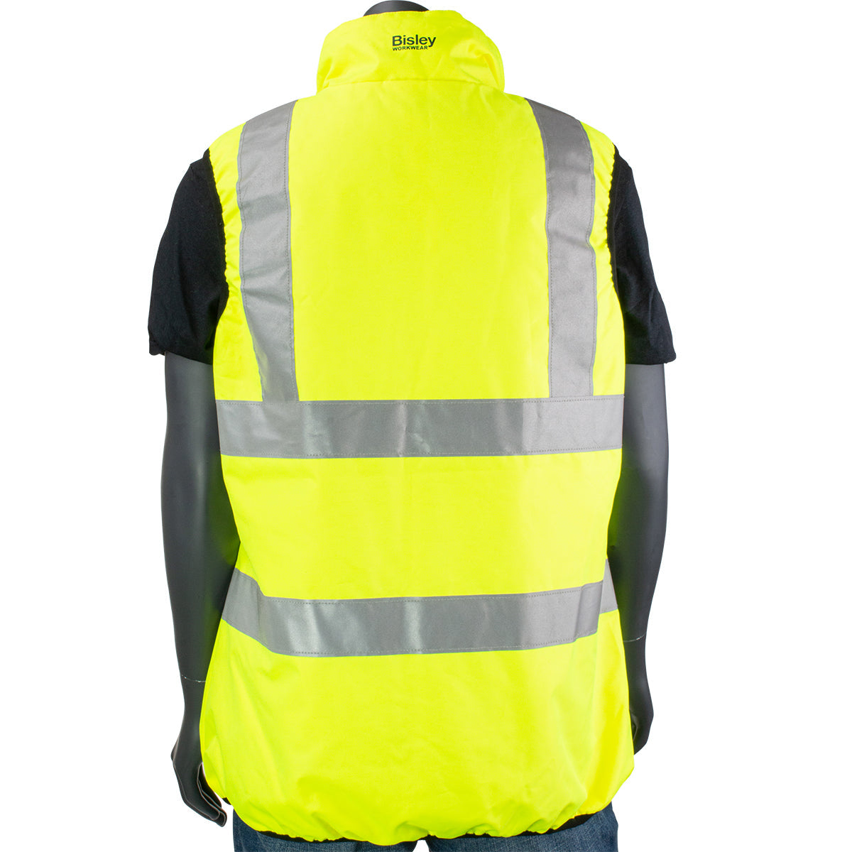 Yellow/Lime Safety Vest - PIP - Reversible Design