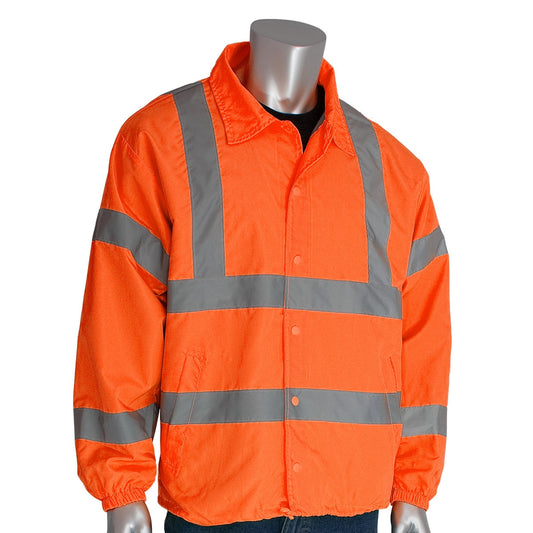 Orange Safety Jackets - PIP - Lightweight and Hi-Visibility