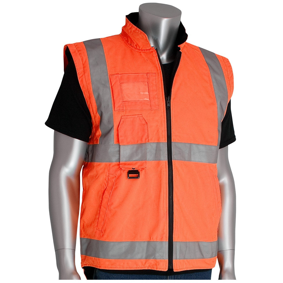 Orange Safety Jacket - PIP - Waterproof Winter Coat