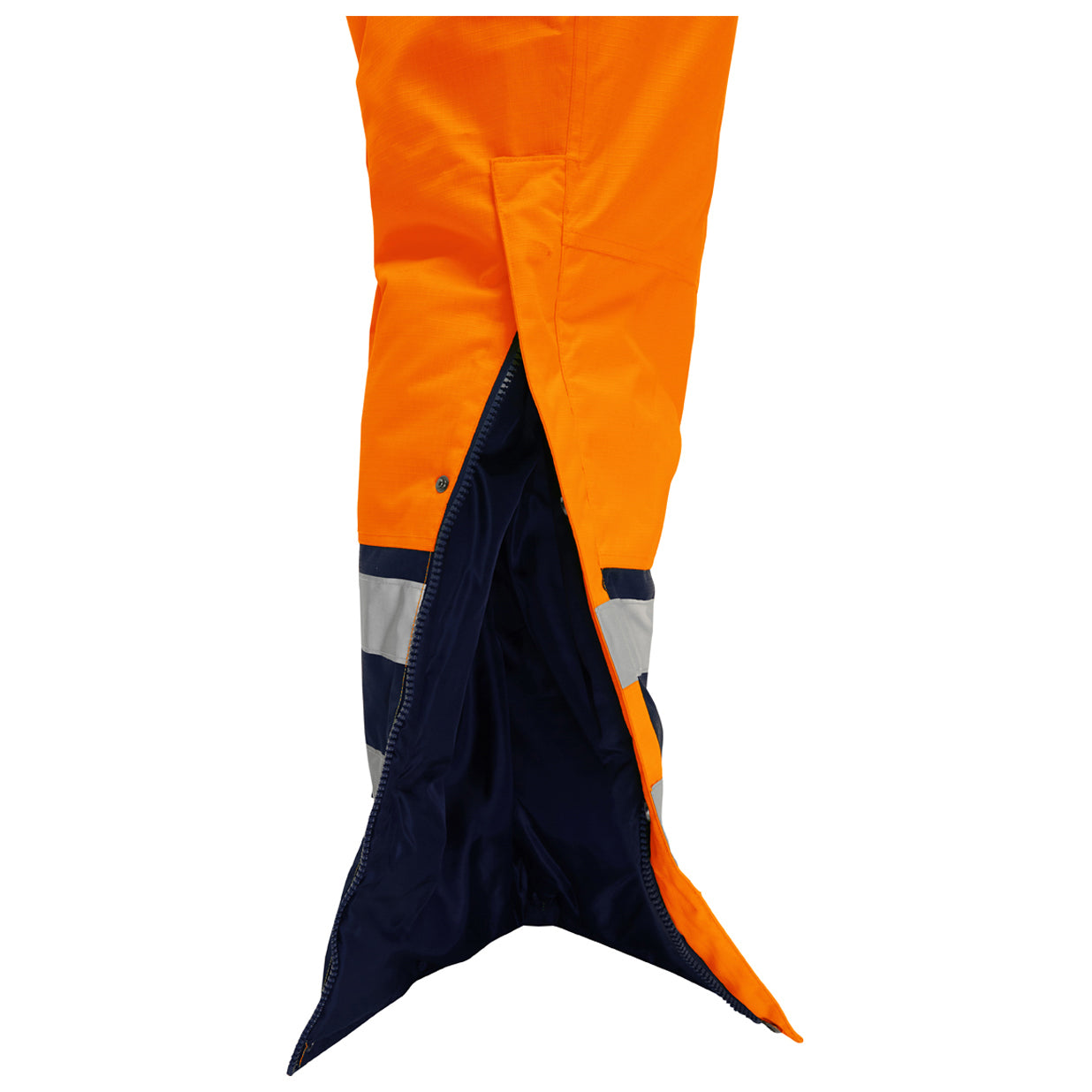 Orange/Navy Coveralls - PIP - Extreme Cold Protection