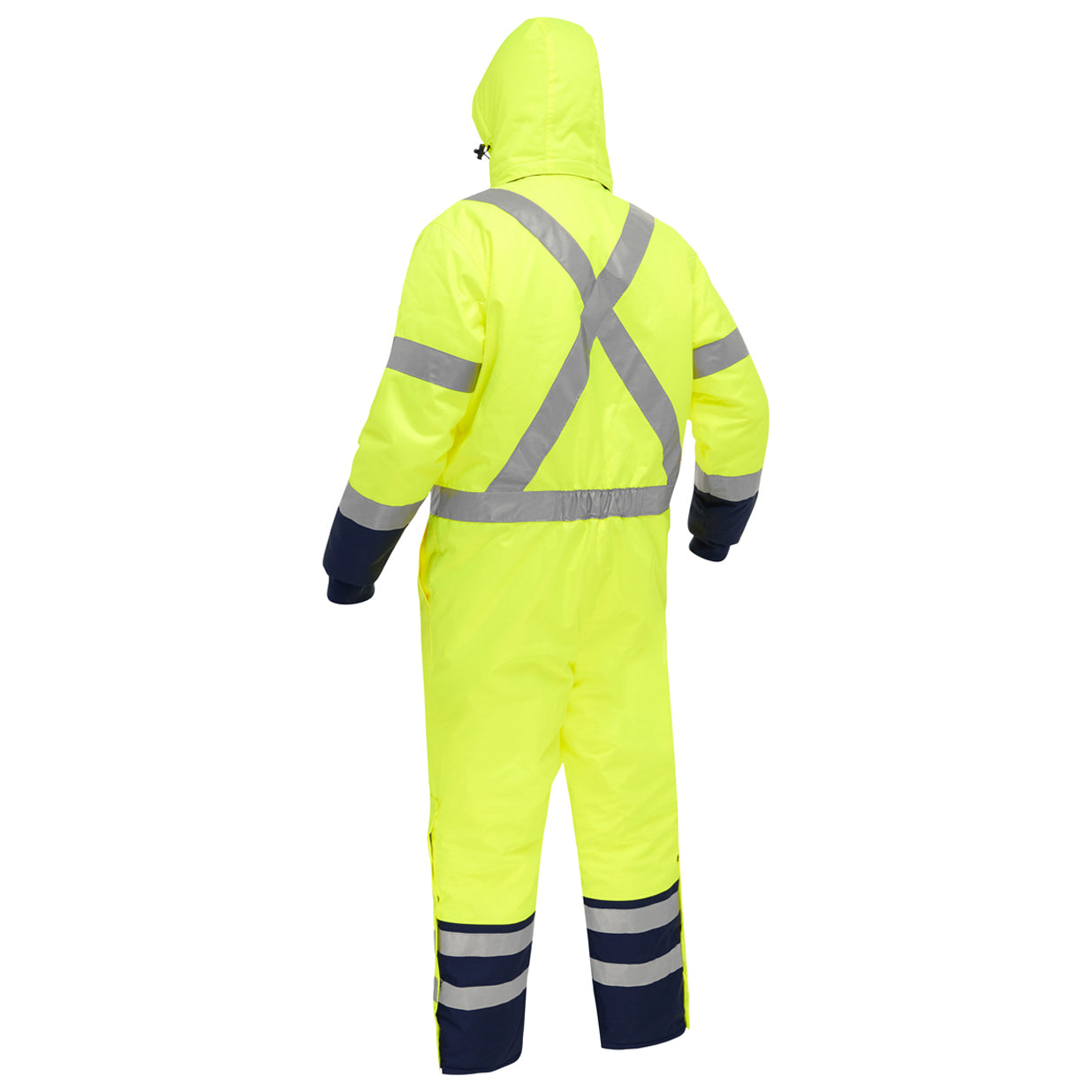 Orange/Navy Coveralls - PIP - Extreme Cold Protection