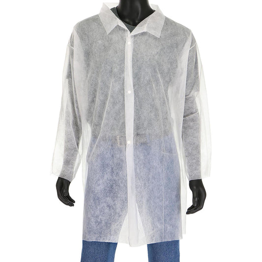 White Lab Coats - PIP - Standard Weight, Durable