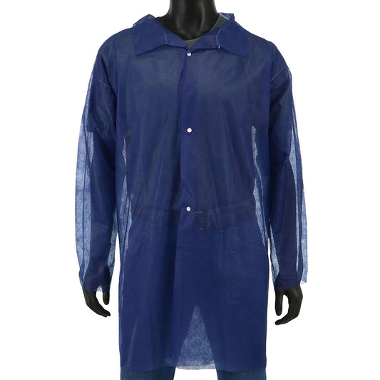 Blue Lab Coats - PIP - Lightweight Polypropylene