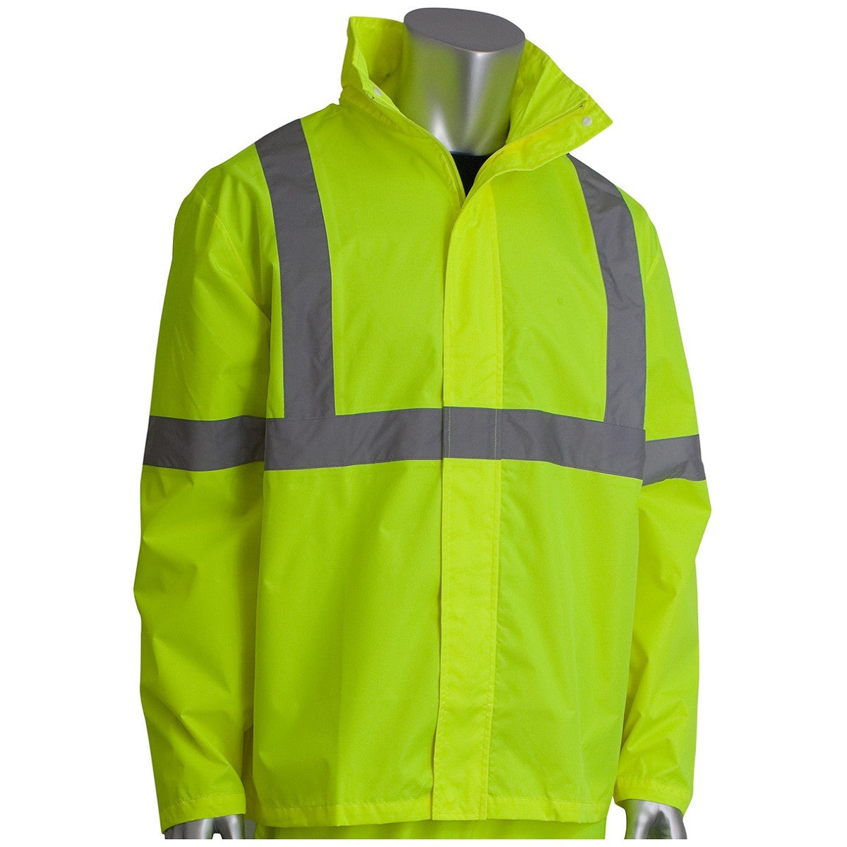 Yellow Lime Rain Suit - PIP - Lightweight Waterproof