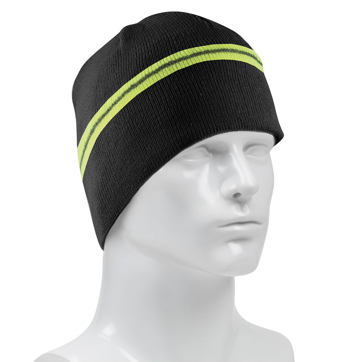 Black Beanies - PIP - Reflective Winter Cap