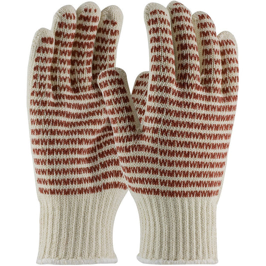 White Cotton Gloves - PIP - Seamless Knit Nitrile Coating