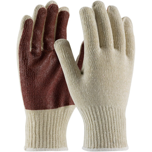 Brown/White Cotton Gloves - PIP - Nitrile Coated