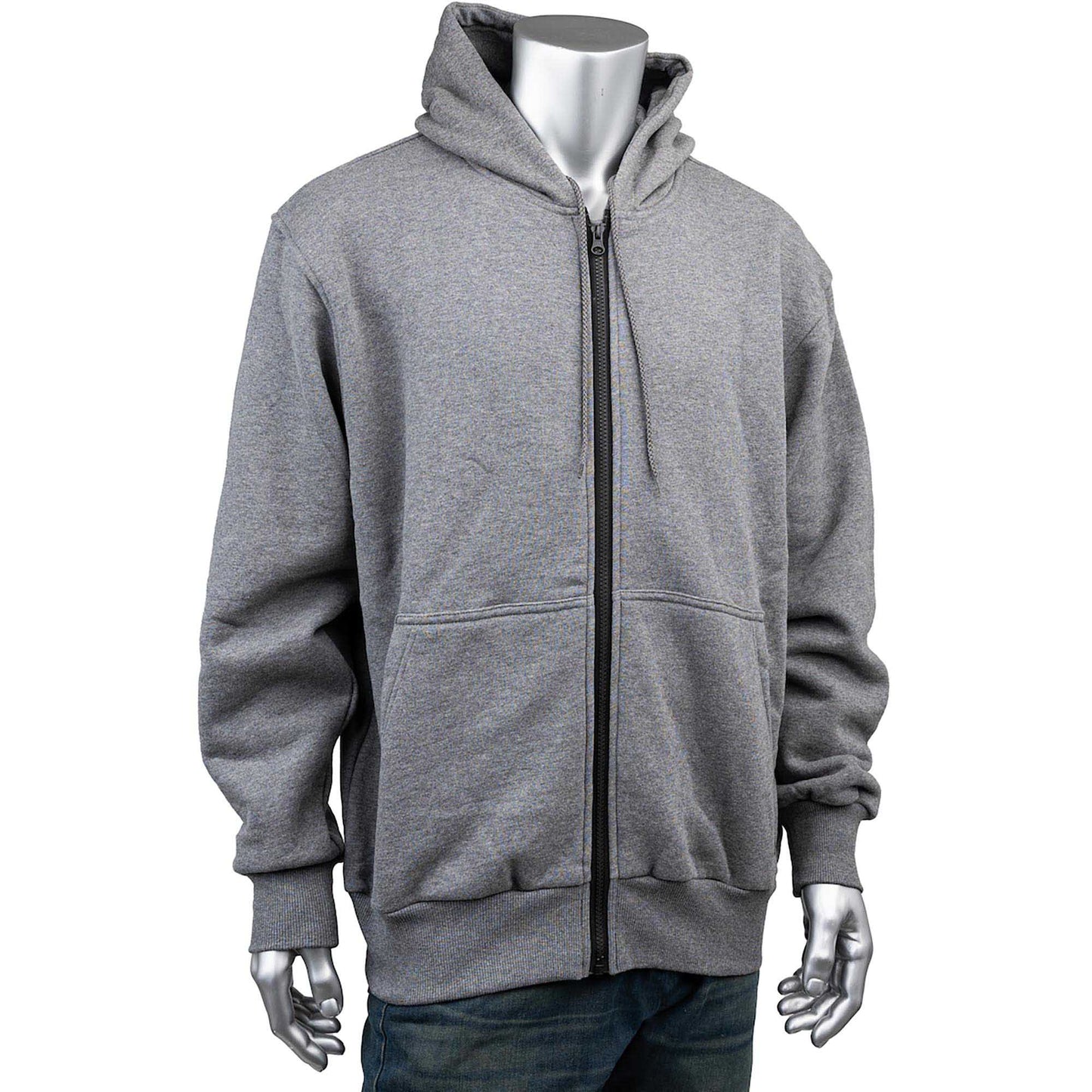 Gray Fleece Hoodie - PIP - Arc Rated Safety Wear