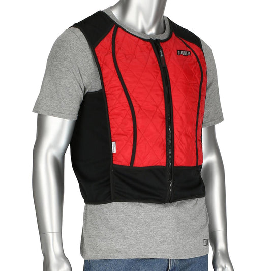 Red Cooling Vests - PIP - Lightweight Design
