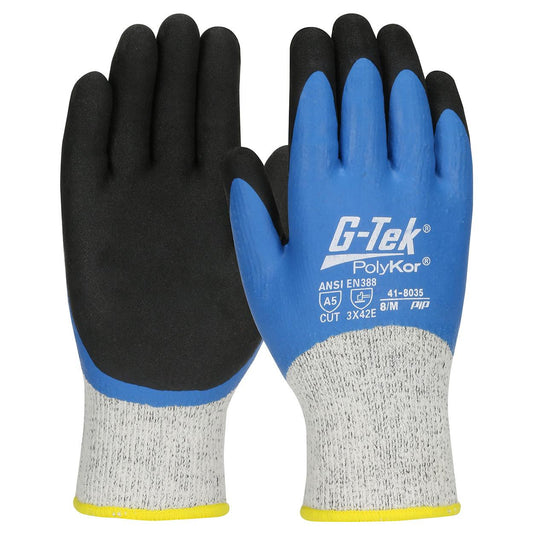 Latex Coated Grip String Knit Gloves - PIP - Durable Design