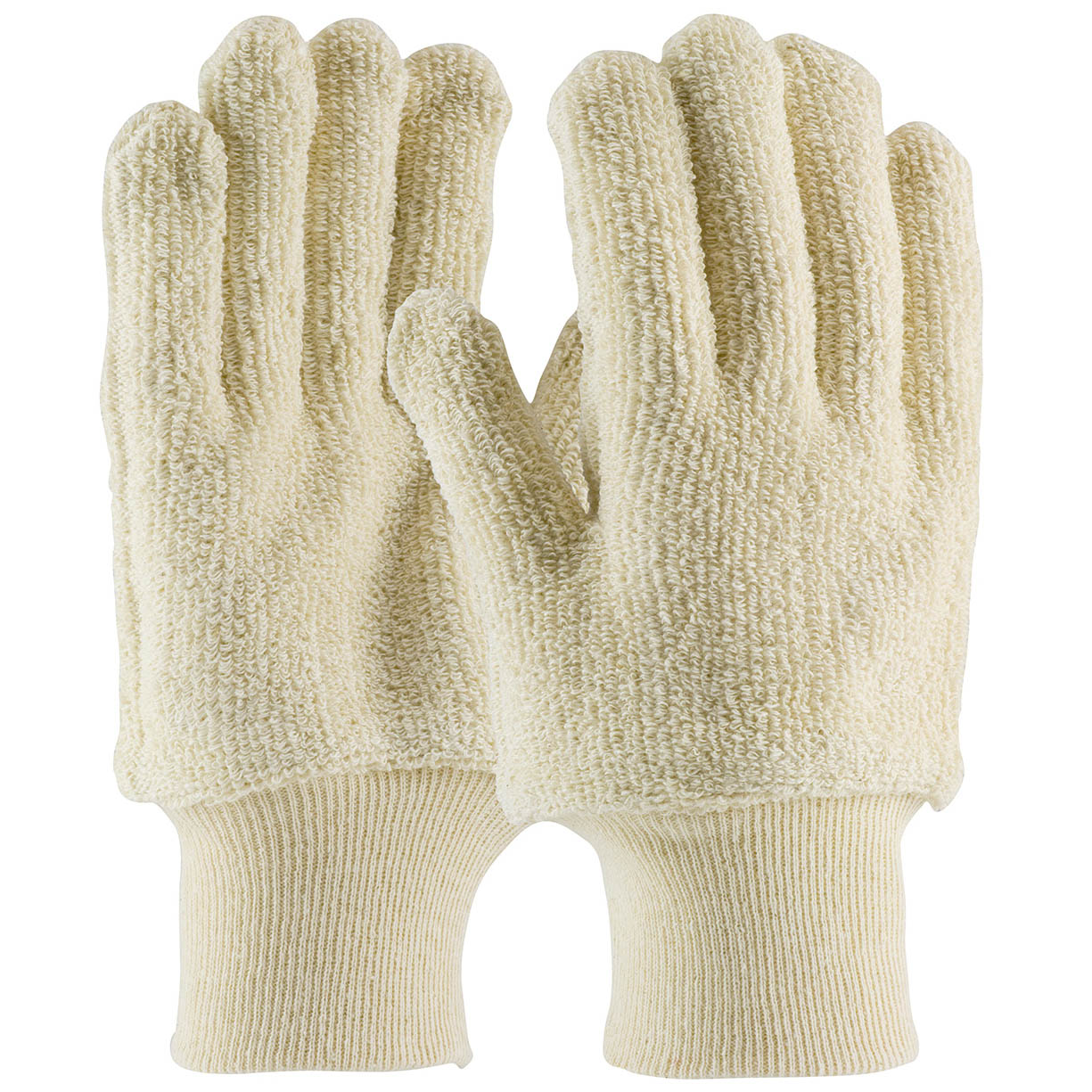 24 oz. String Knit Gloves - PIP - Terry Cloth Durable