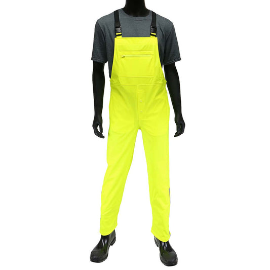 Yellow/Lime Rain Bibs - PIP - Waterproof Hi-Vis