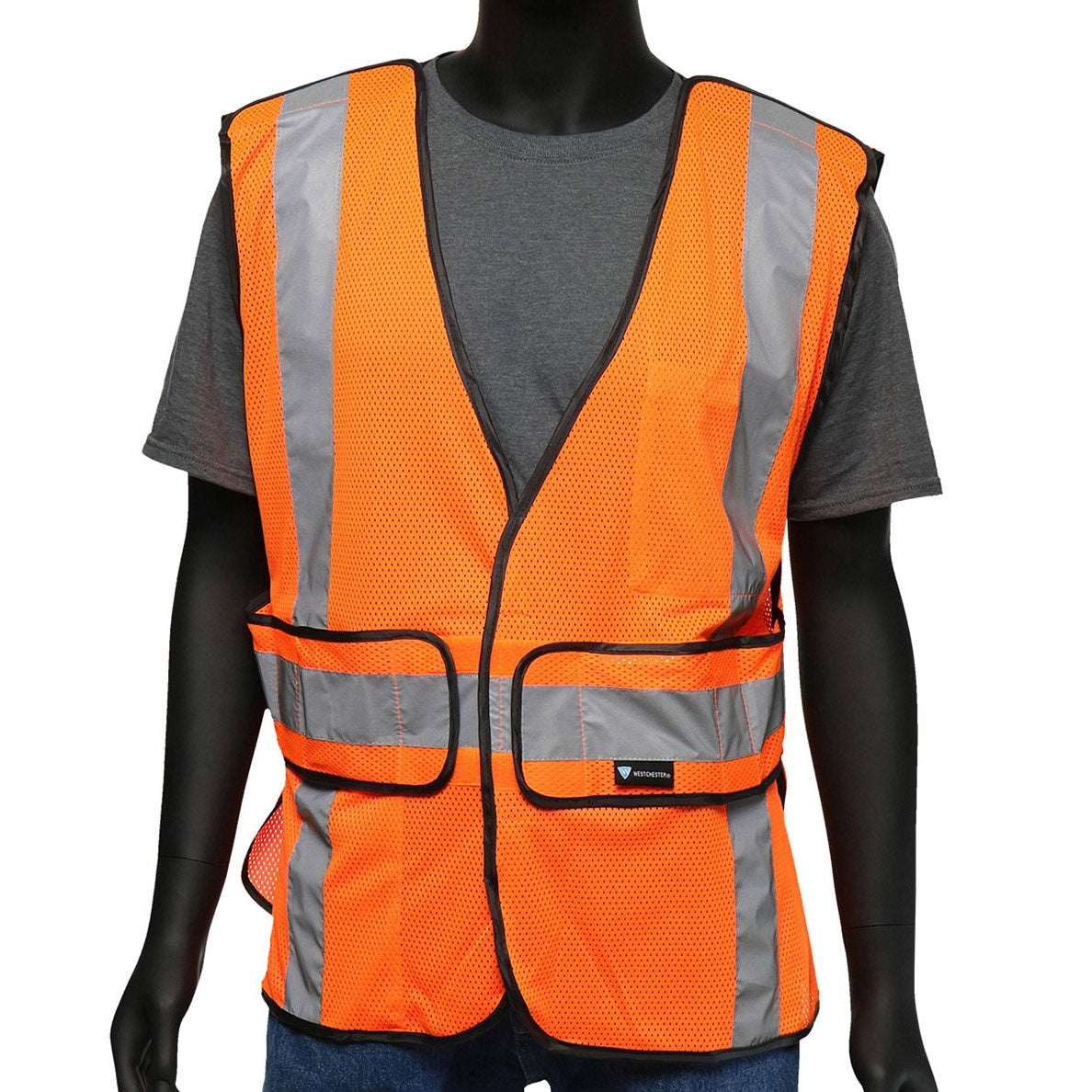Hi-Vis Yellow Safety Vest - PIP - Breakaway Design