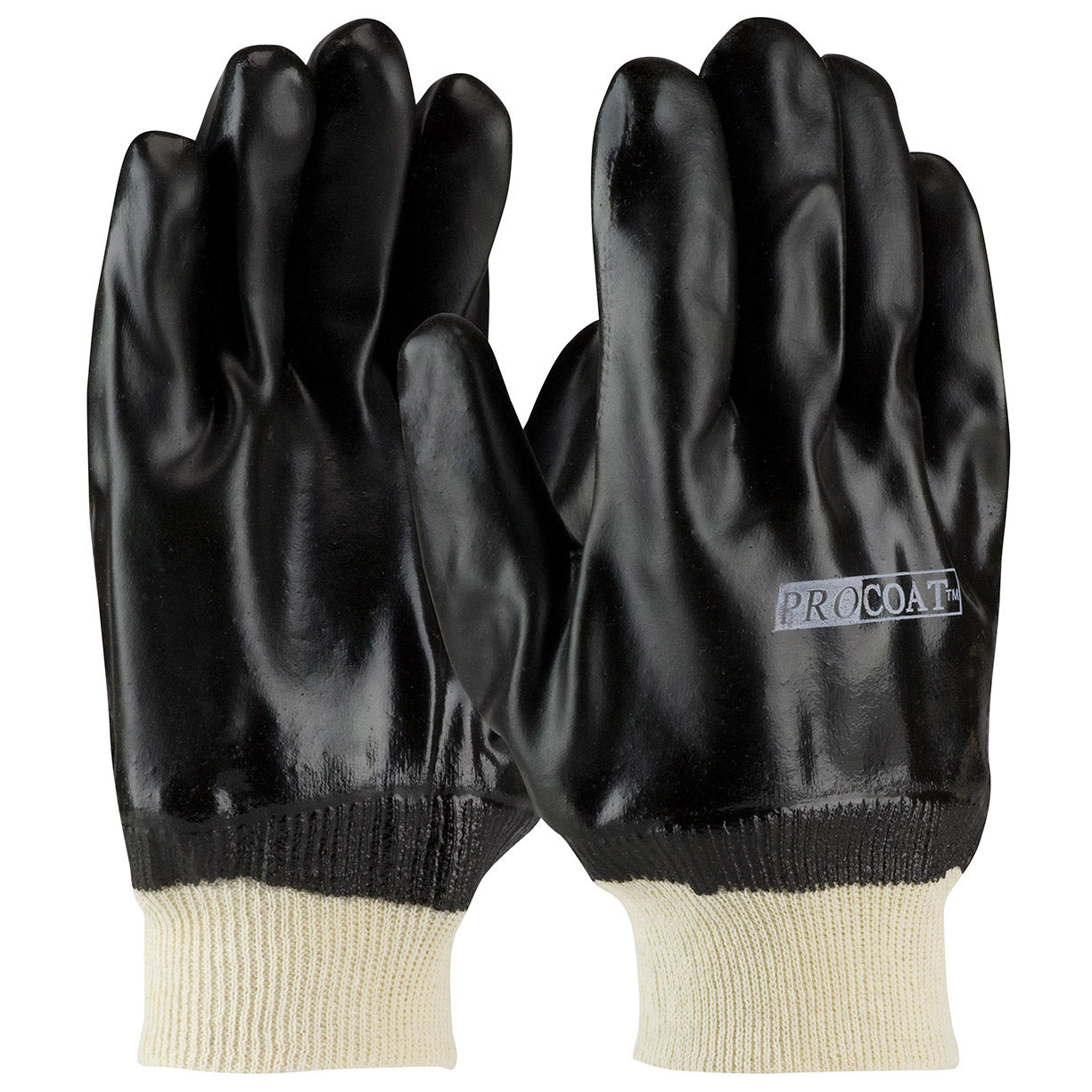 Knitwrist Rubber Gloves - PIP - Sandy Grip Finish