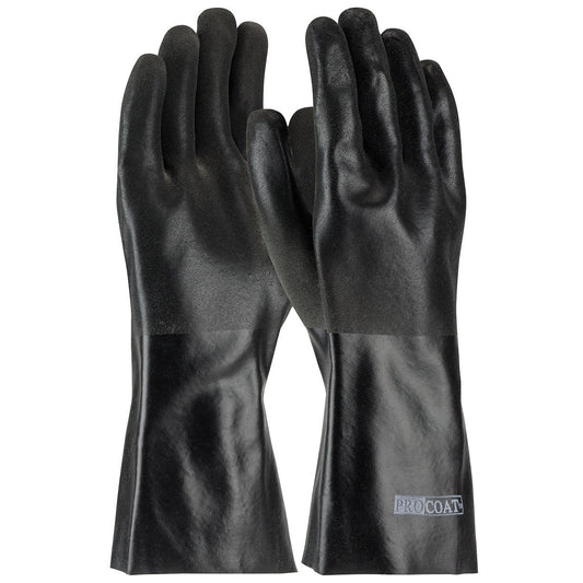 14" Rubber Gloves - PIP - Sandy Finish for Grip
