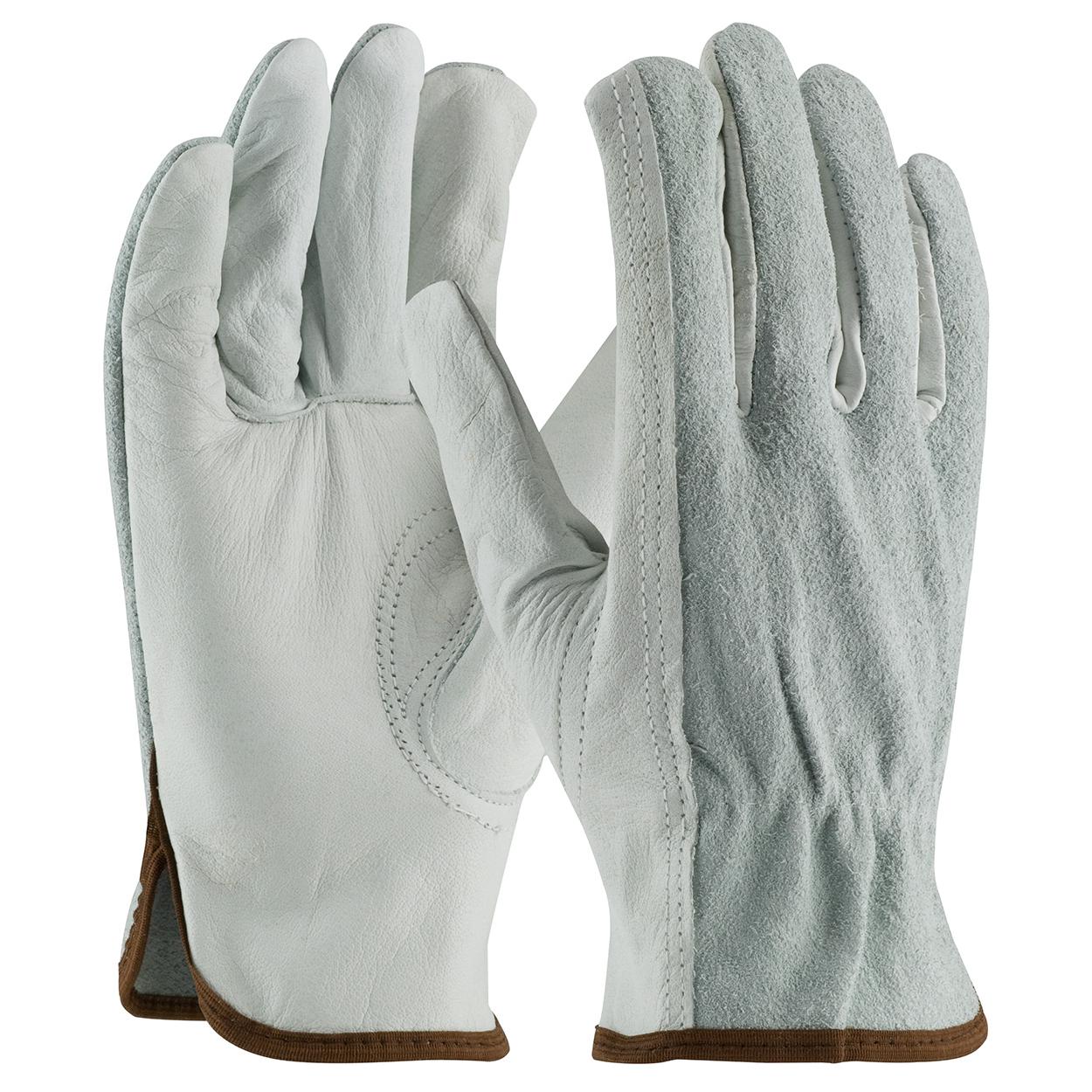 Keystone Thumb Leather Gloves - PIP - Durable Design