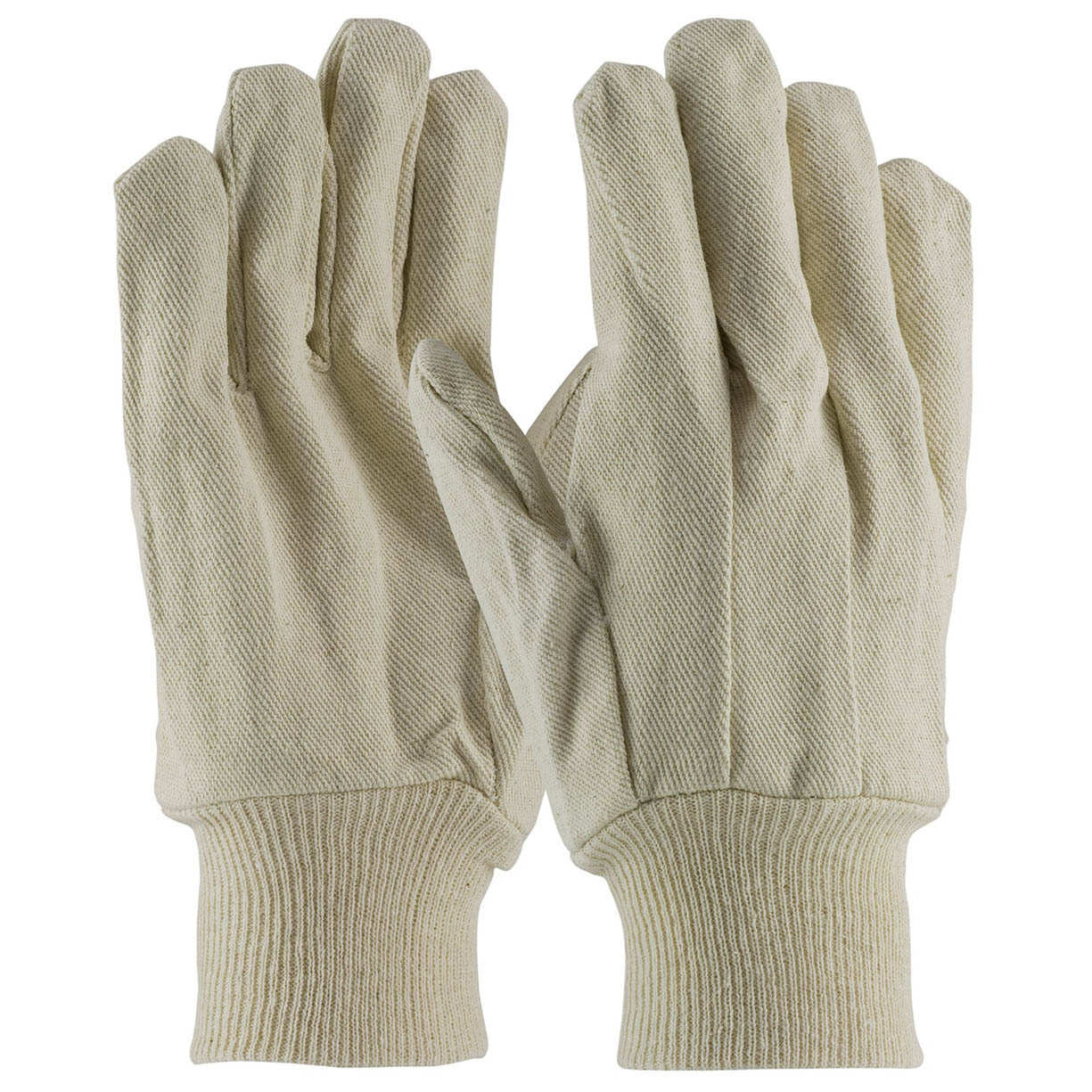 Knitwrist Cotton Gloves - PIP - Economy Grade Design